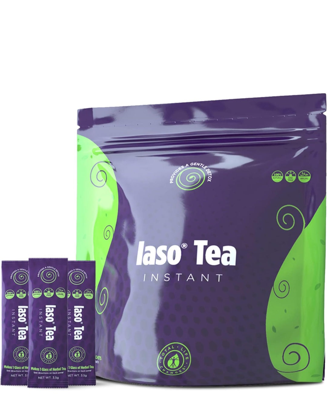 IASO Natural Detox Instant Herbal Tea.